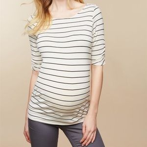 Motherhood maternity stripe top